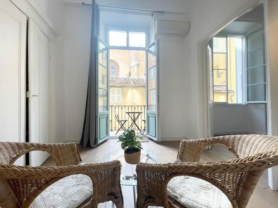 Homelivia, Vieux Nice, Appartement De Charme, Clim Balcon Ngoại thất bức ảnh